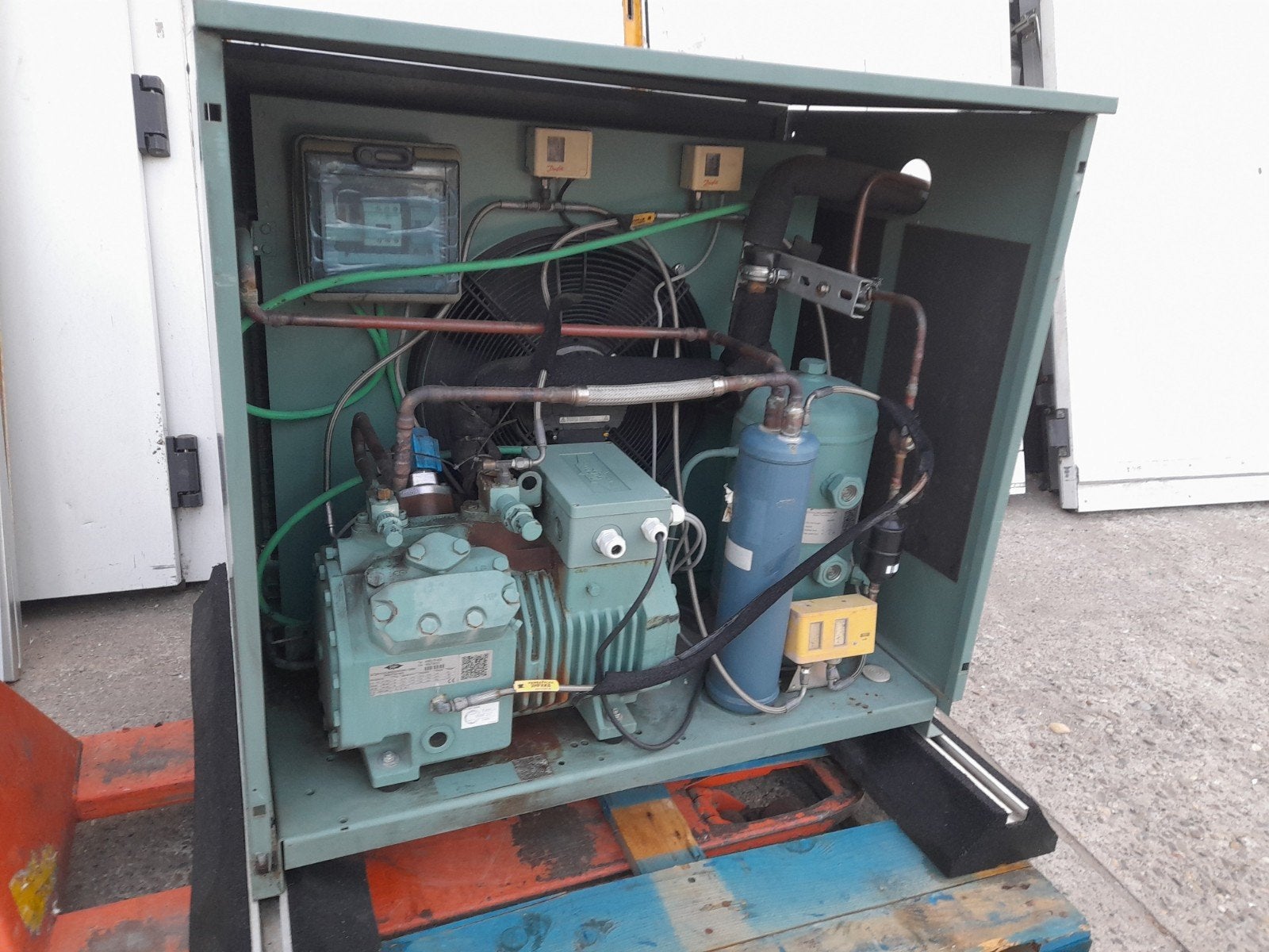 groupe de refroidissement Blitzer 5 hp/moteur de refroidisse, Enlèvement