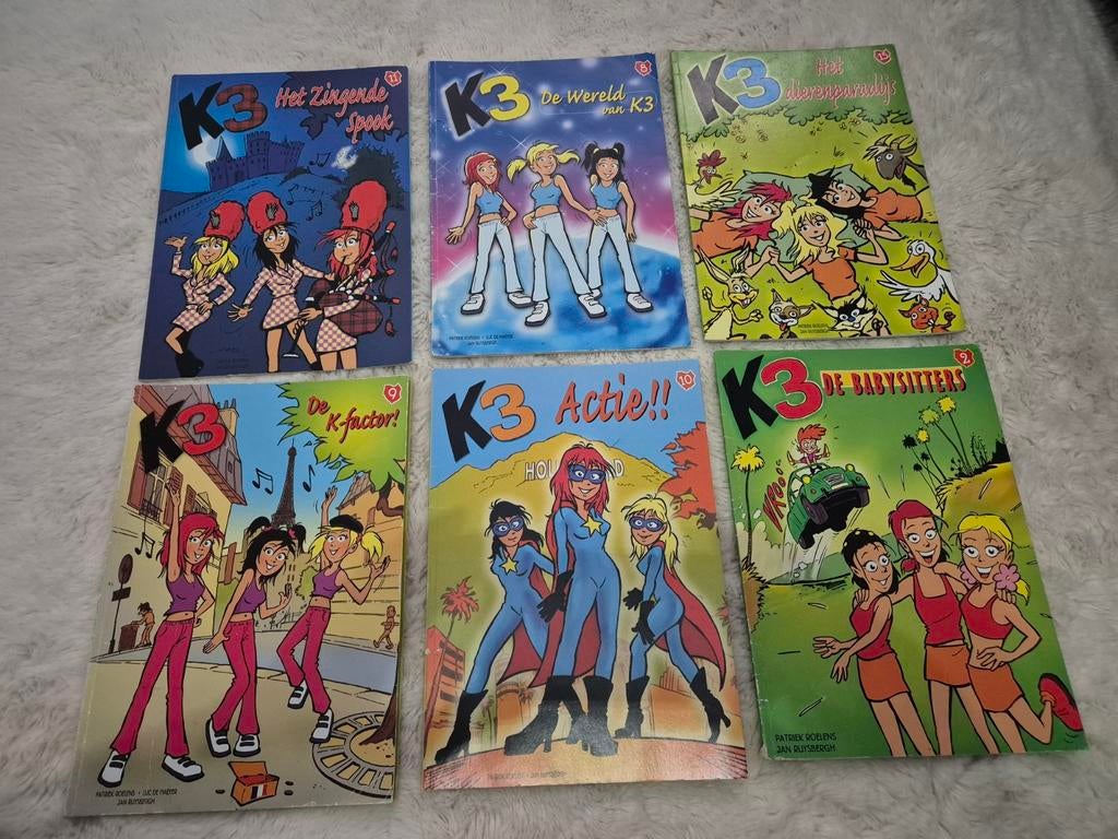 K3 strips, Ophalen of Verzenden, Zo goed als nieuw
