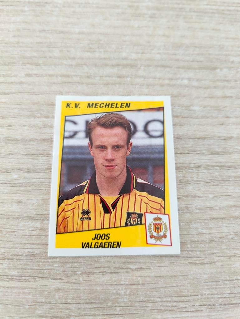Panini football 97 KV Mechelen Joos Valgaeren nr 264, Hobby en Vrije tijd, Ophalen of Verzenden