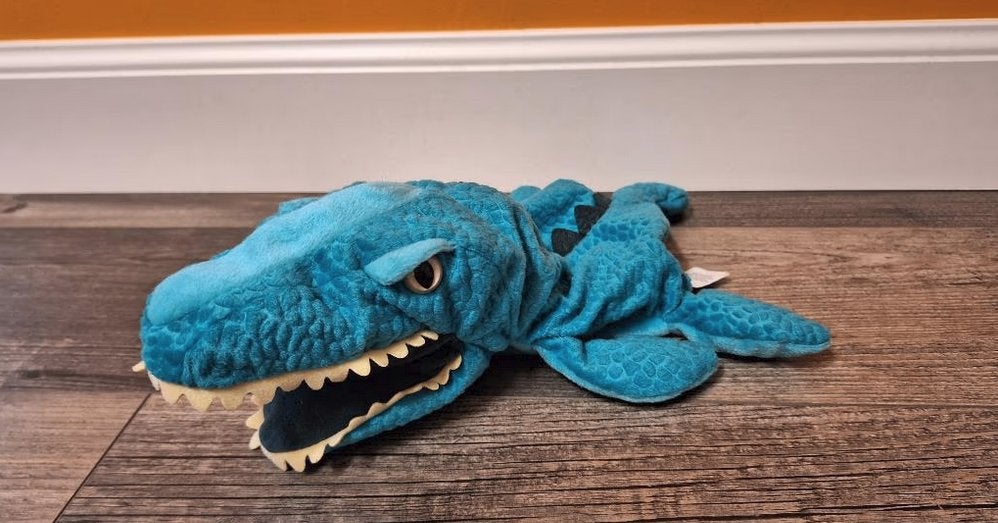 Jurassic World handpop/knuffel, Ophalen of Verzenden, Nieuw, Overige typen