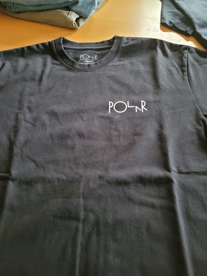 Zwarte t shirt Polarscate, Kinderen en Baby's, Kinderkleding | Maat 164, Jongen of Meisje, Ophalen of Verzenden, Zo goed als nieuw