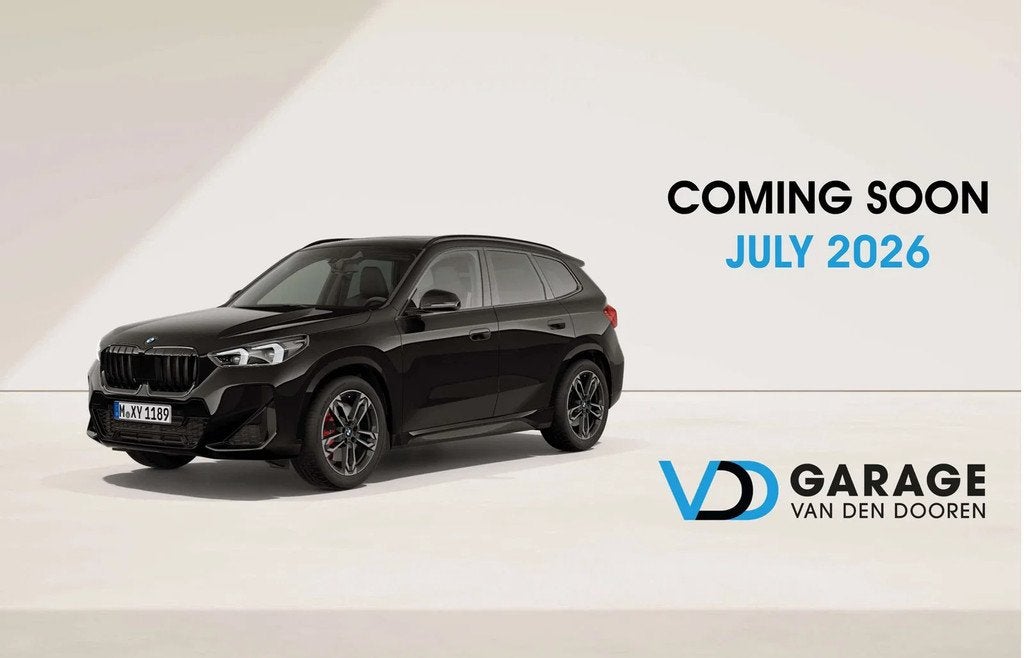BMW X1 sDrive18i M Sport PRO / PANODAK / LEDER / CAM / KEYL, Auto's, BMW, Gebruikt, Lichtsensor, Zwart, Leder