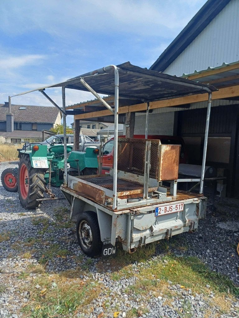 Remorque barbecue et tourne broche, Jardin & Terrasse, Enlèvement
