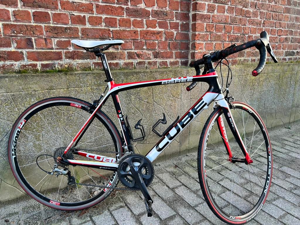 Vélo de course Cube Carbon GTC Agree  pour garçons et hommes, Enlèvement, Comme neuf, Carbone