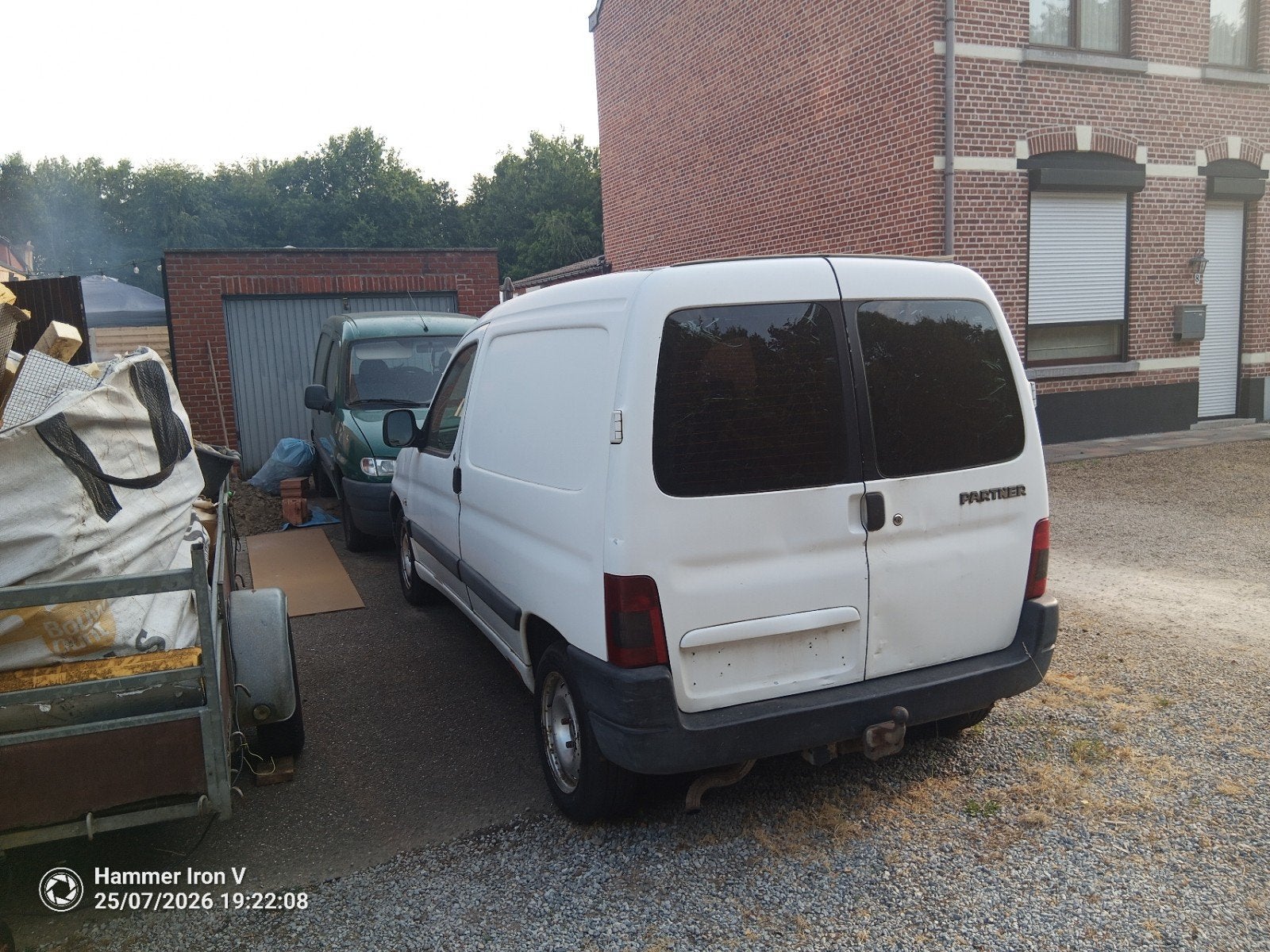Peugeot partner 2x, Auto's, Peugeot, Particulier, Partner, Diesel, Euro 4, 3 deurs, Handgeschakeld, Ophalen