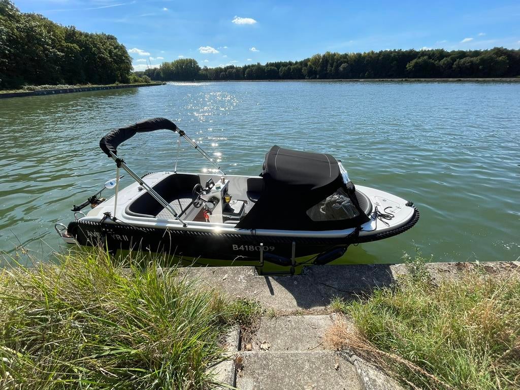 Sloep Tender boot met trailer, bouwjaar 2025 met garantie!, Watersport en Boten, Sloepen, Ophalen, 10 tot 30 pk, Zo goed als nieuw