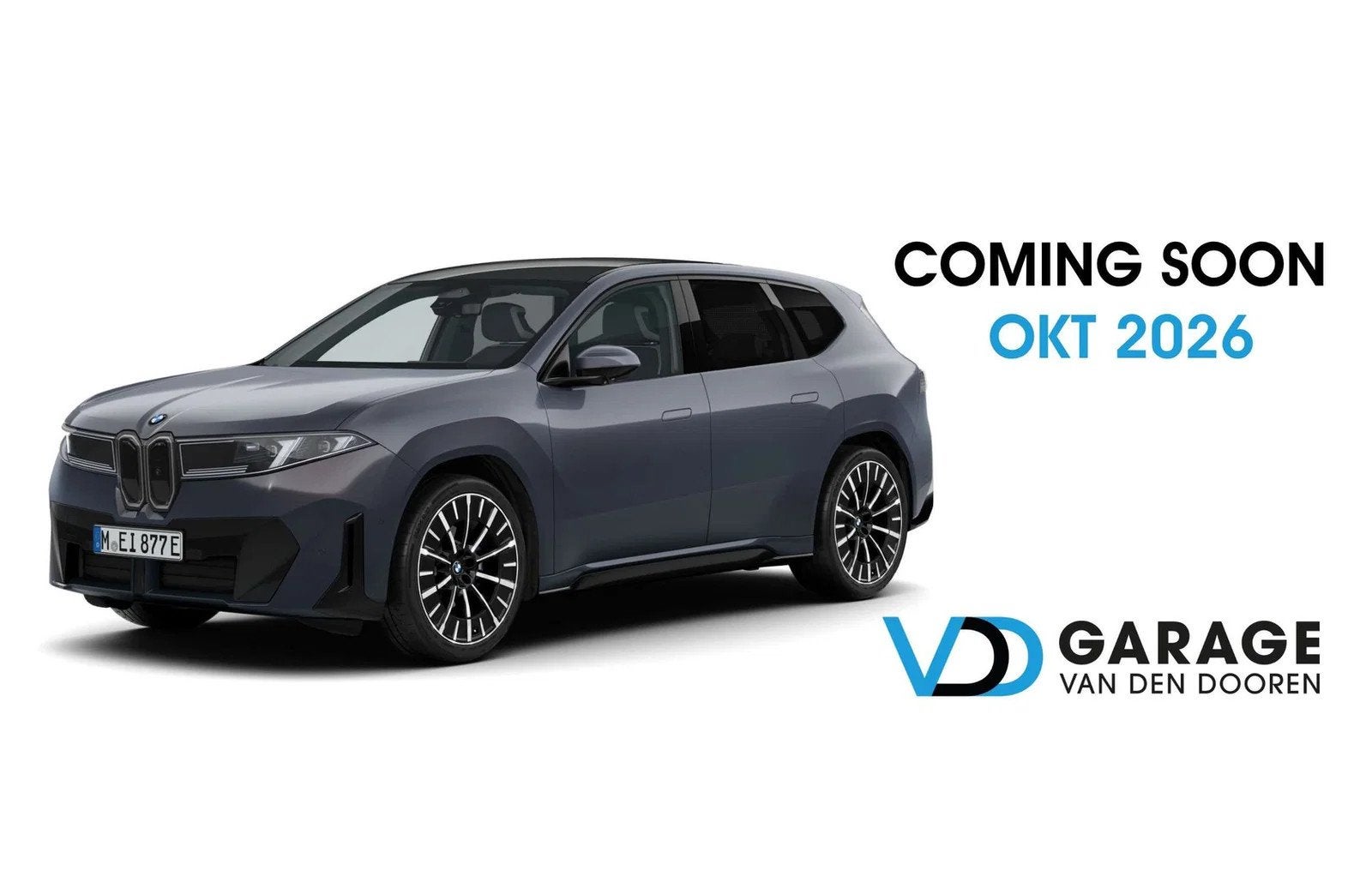 BMW iX3 50 xDrive M Sport / PANO / TREKHAAK / STUURVERW / 3D, Auto's, Automaat, Gebruikt, Zwart, Lichtsensor