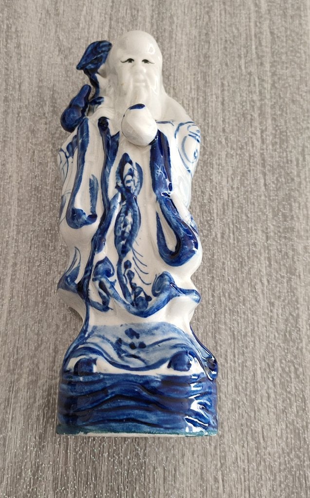 Porseleinen beeldje 27 cm - Shou Lao God of Longevity, Ophalen