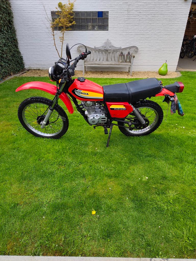 Honda xl 185 S, Motoren, Motoren | Oldtimers, Enduro, 11 kW of minder, 1 cilinder, Handgeschakeld, Gebruikt, Ophalen