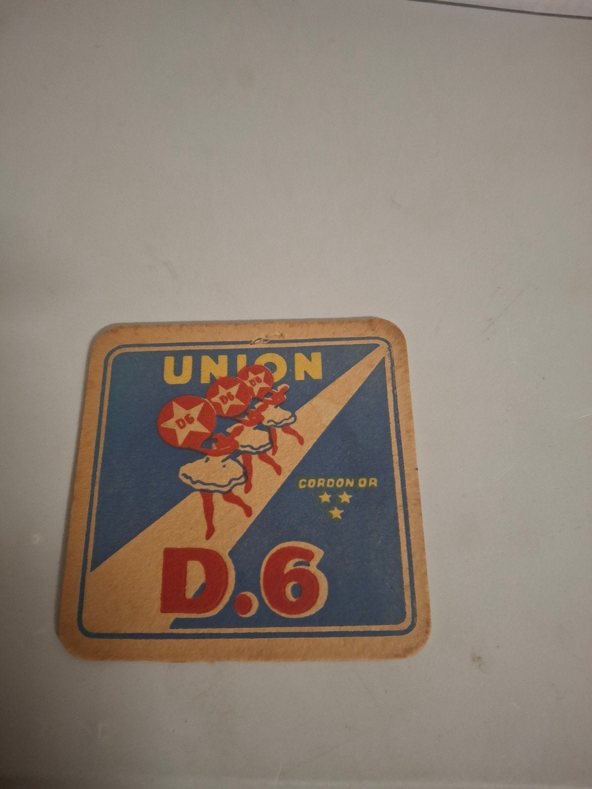 oud bierviltje union jumet, Collections, Enlèvement ou Envoi