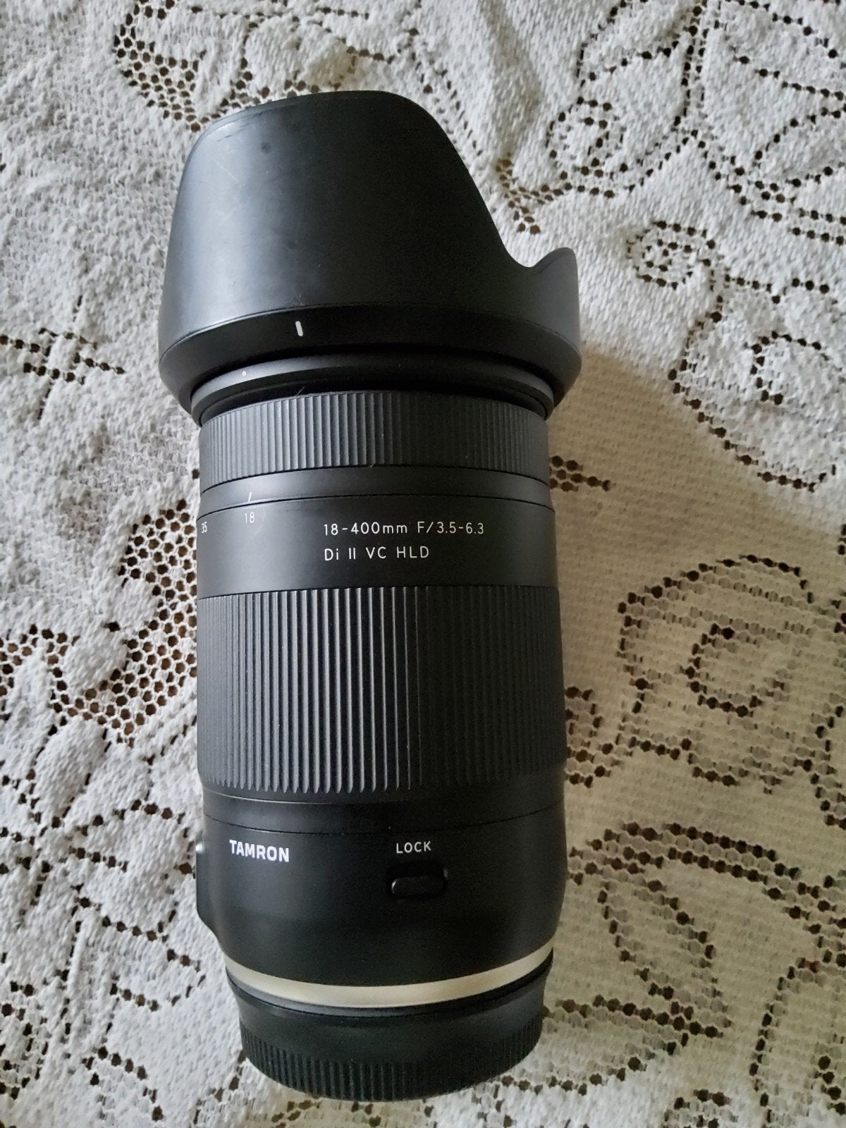 Tamron 18-400mm voor Canon met extra filters, TV, Hi-fi & Vidéo, 400 mm, Enlèvement ou Envoi, Autofocus, Téléobjectif