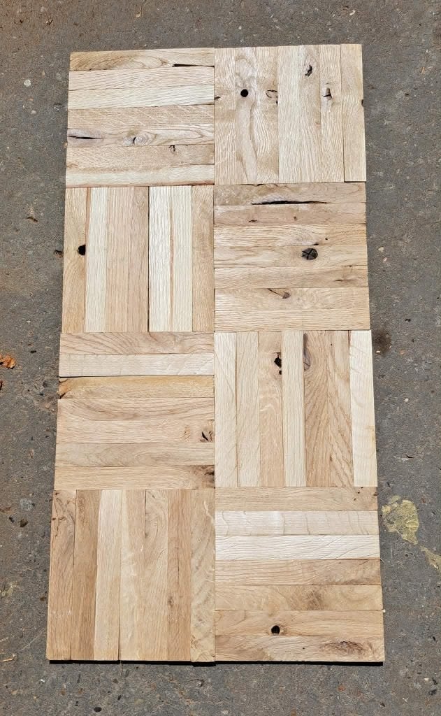 Eik mozaïek / onderparket, Bricolage & Construction, Neuf, Parquet, Enlèvement, Bois