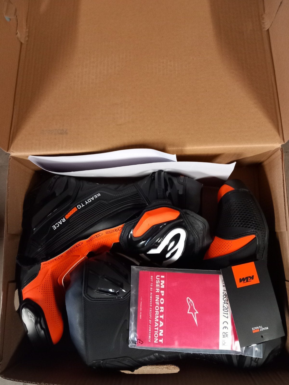 Bottes alpinestars supertech ktm, Motoren, Particulier