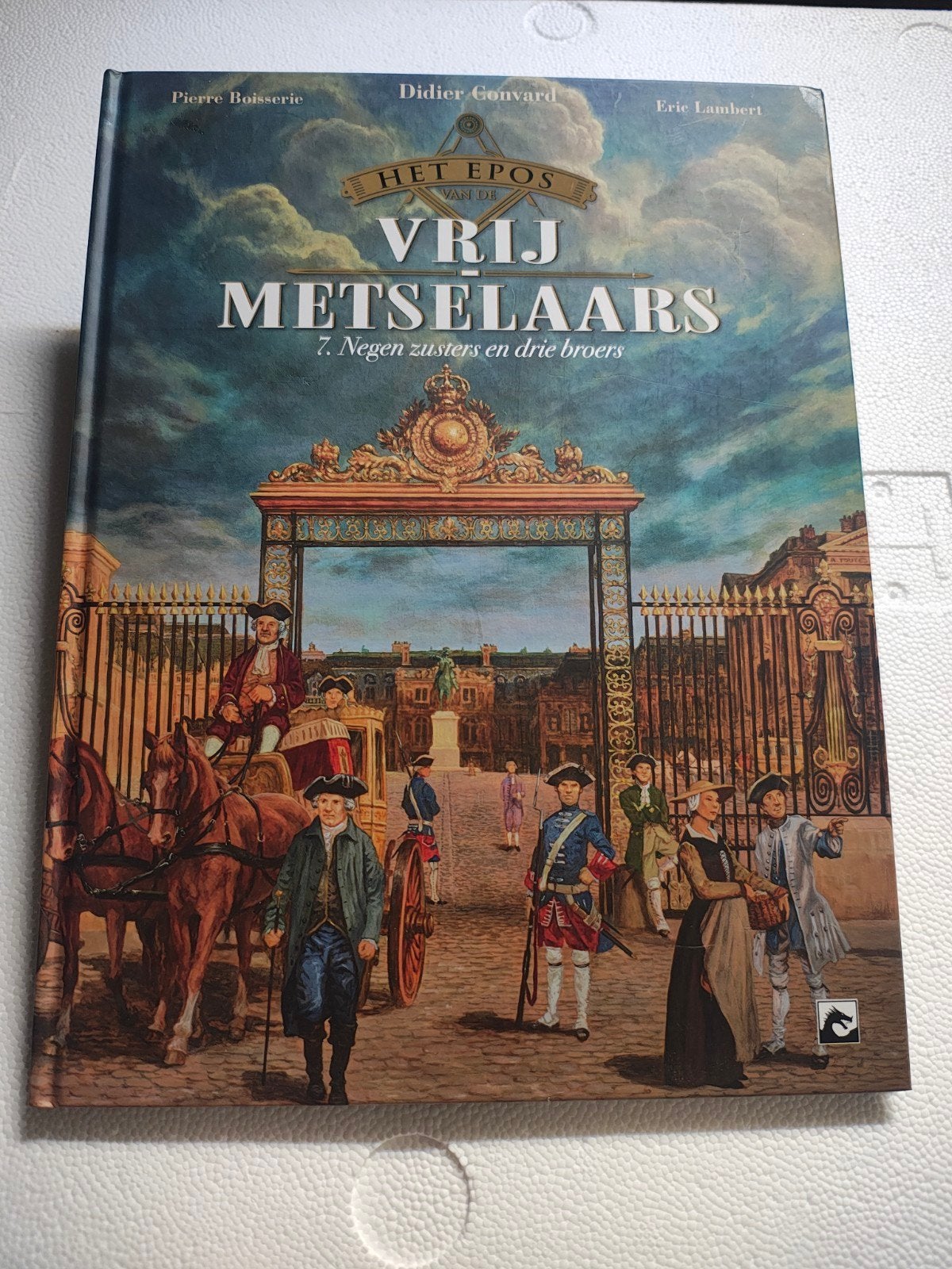 Het epos van de vrijmetselaars 7 - Negen zusters en drie bro, Eén stripboek, Ophalen of Verzenden, Zo goed als nieuw