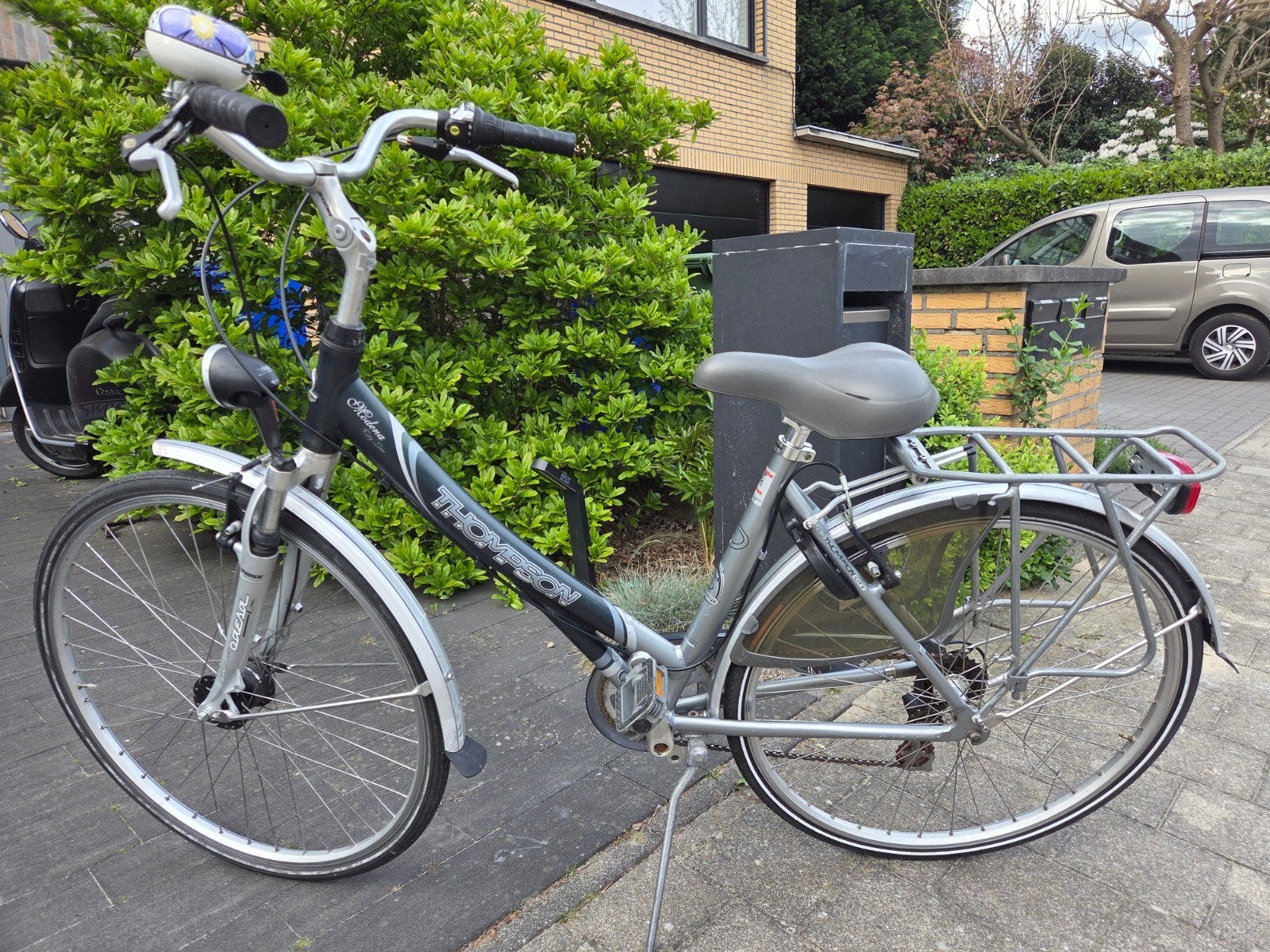 Dames fiets te koop, Gebruikt, Velgrem, Versnellingen, 56 cm of meer