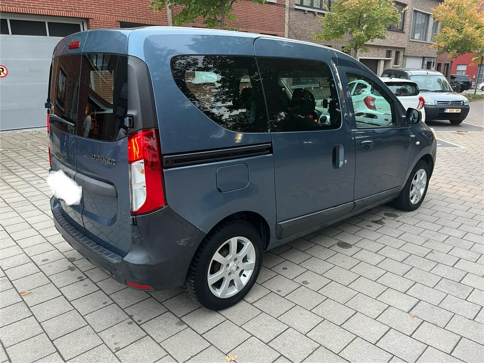 Dacia Dokker te koop eu5 1.2 benz!Zorgeloos rijden! Gekeurd!, Auto's, Voorwielaandrijving, Euro 5, 1280 kg, 135 g/km
