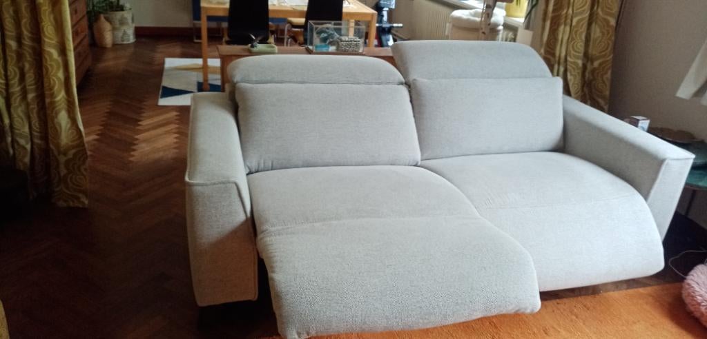 zetel relaxfunctie, Ophalen, Modern klassiek, Tweepersoons, 75 tot 100 cm