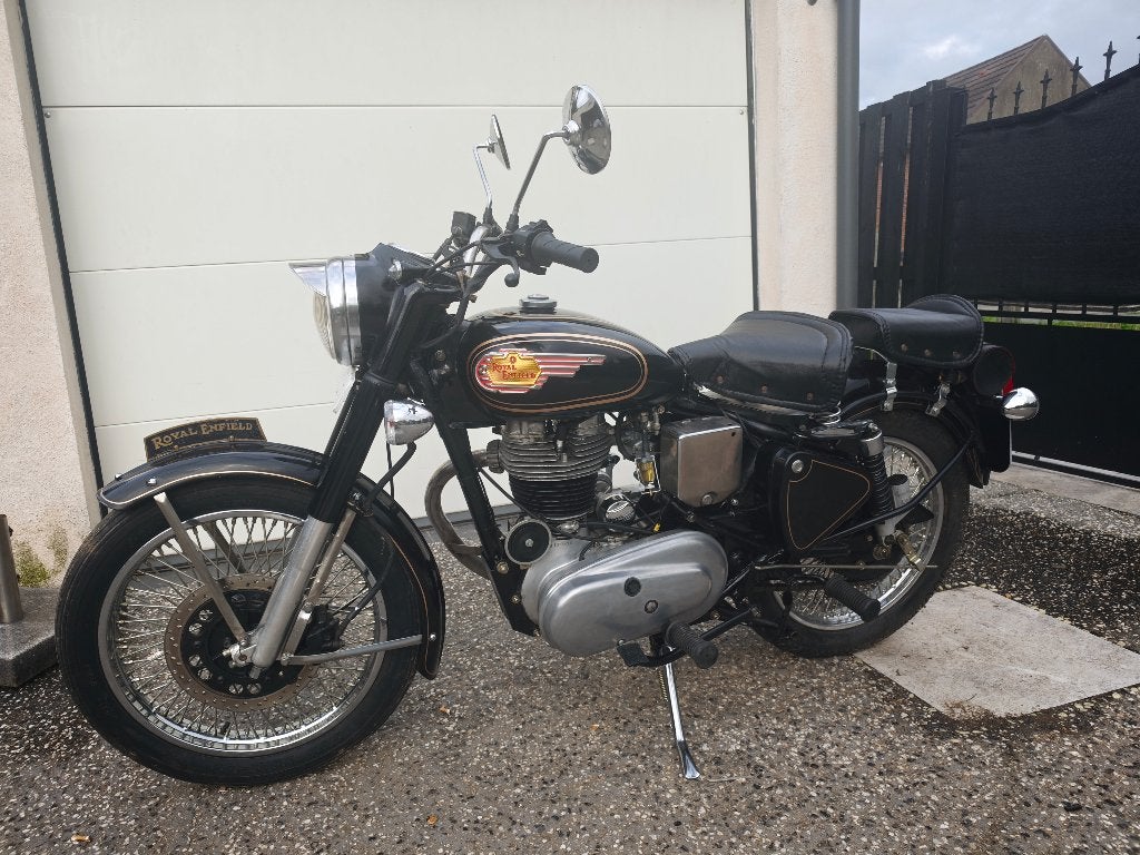Royal Enfield 350 bullet oltaimer 1975, Motos, 350 cm³, Permis Moto A, Occasion, Jusqu'à 11 kW