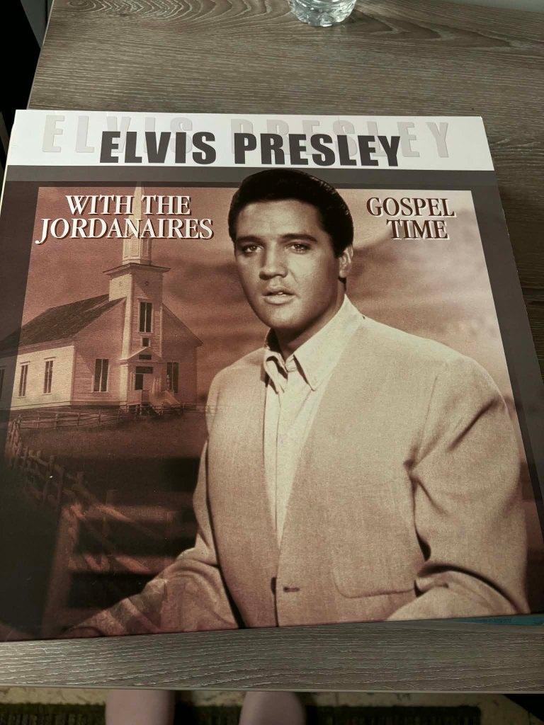 Elvis lp, gospel time van het DMM cutting label, 10 euro, Ophalen of Verzenden, Rock-'n-Roll, 12 inch, Inclusief binnenhoes