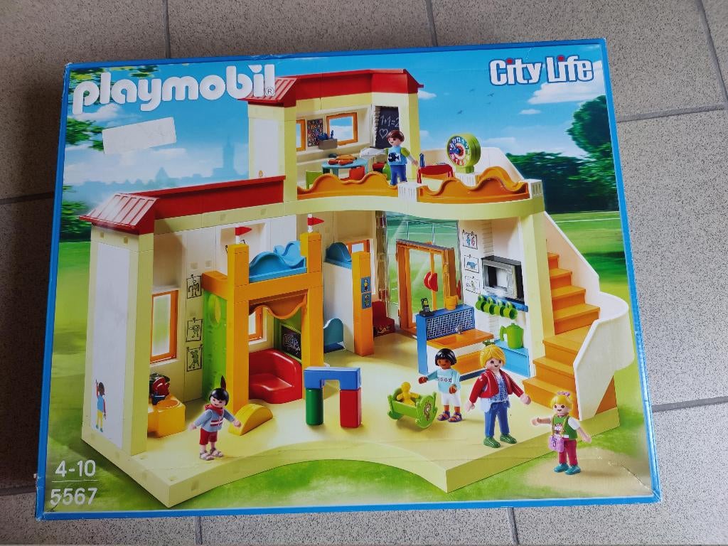 Playmobil 5567 Kinderdagverblijf, Ophalen, Zo goed als nieuw, Complete set