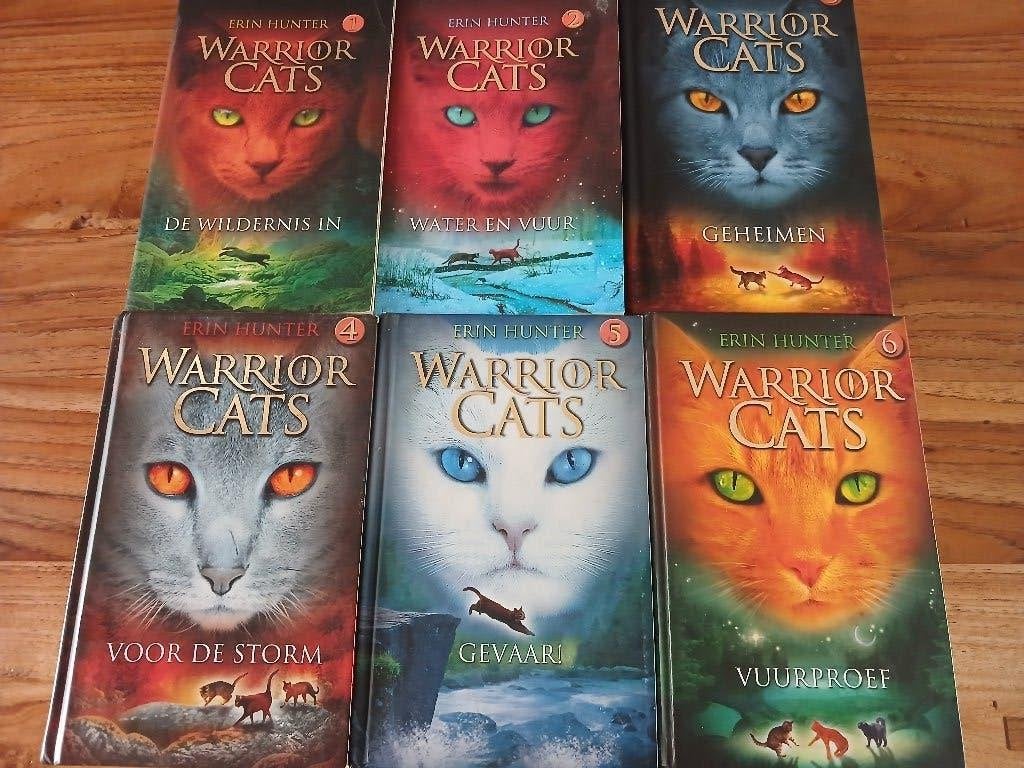 WARRIOR CATS BOEKENREEKS SERIE 1 VOLLEDIG, Ophalen, Gelezen, Erin Hunter