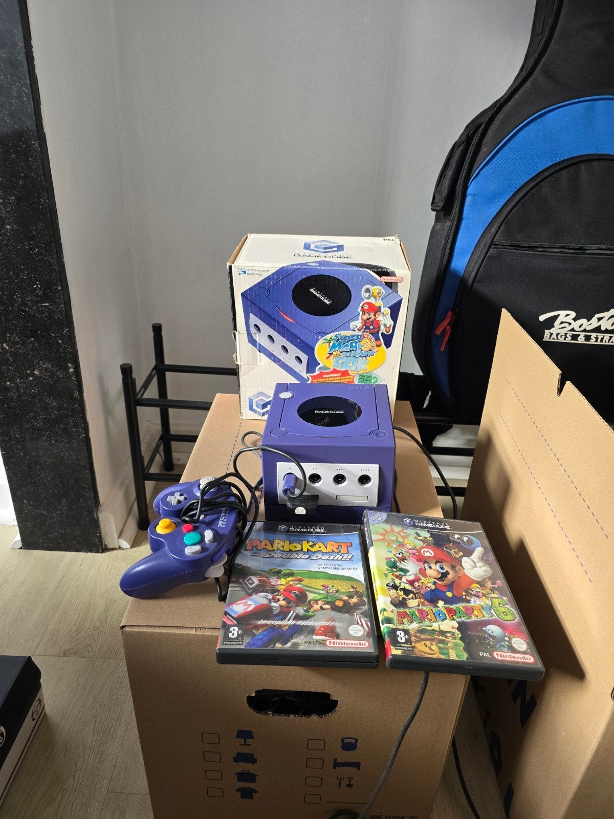 Nintendo GameCube + spellen, Ophalen, Overige kleuren, Met 1 controller, Met games
