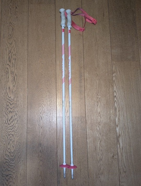 ski enfant - bâtons de ski Kerma 110cm, Enlèvement, Utilisé, Ski, Bâtons