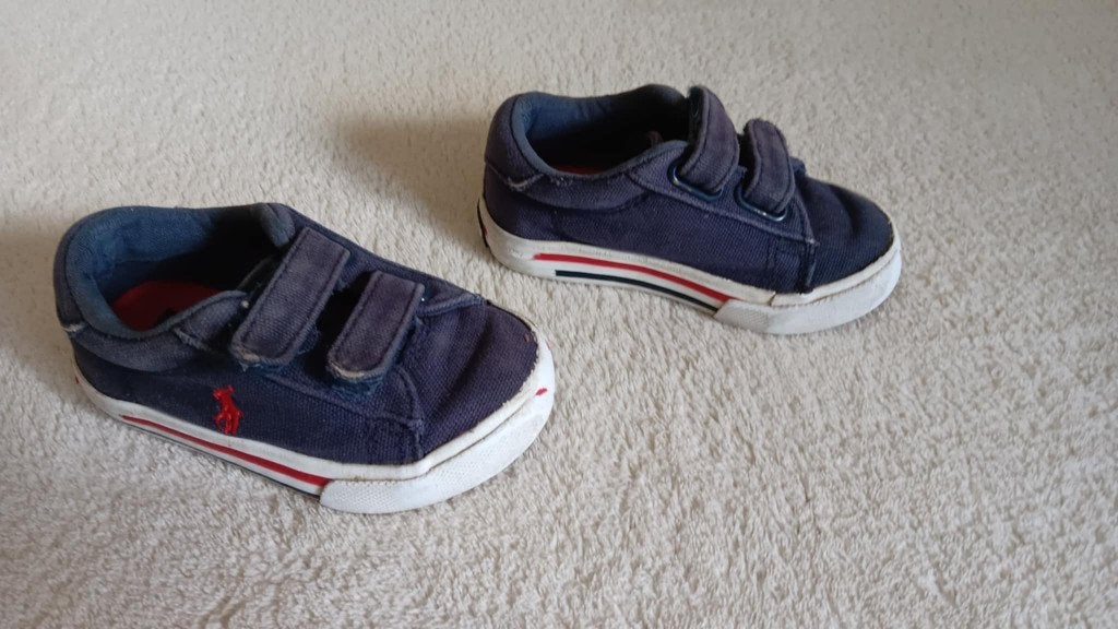 Sneakers Ralph Lauren Polo - Maat 21, Kinderen en Baby's, Ophalen, Gebruikt, Polo Ralph Lauren, Jongen