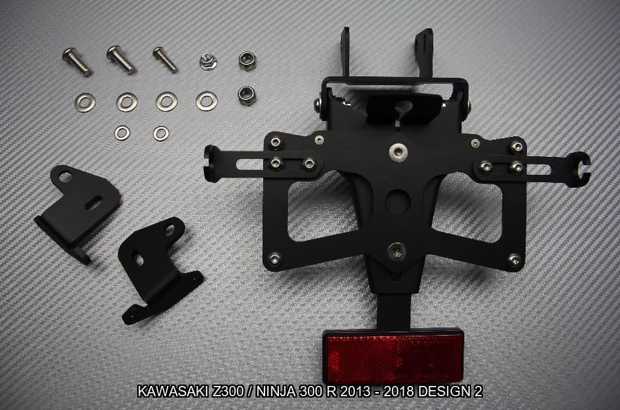 Kentekenplaathouder KAWASAKI Z300 / NINJA 300 R 2013 - 2018, Motoren, Ophalen of Verzenden, Nieuw