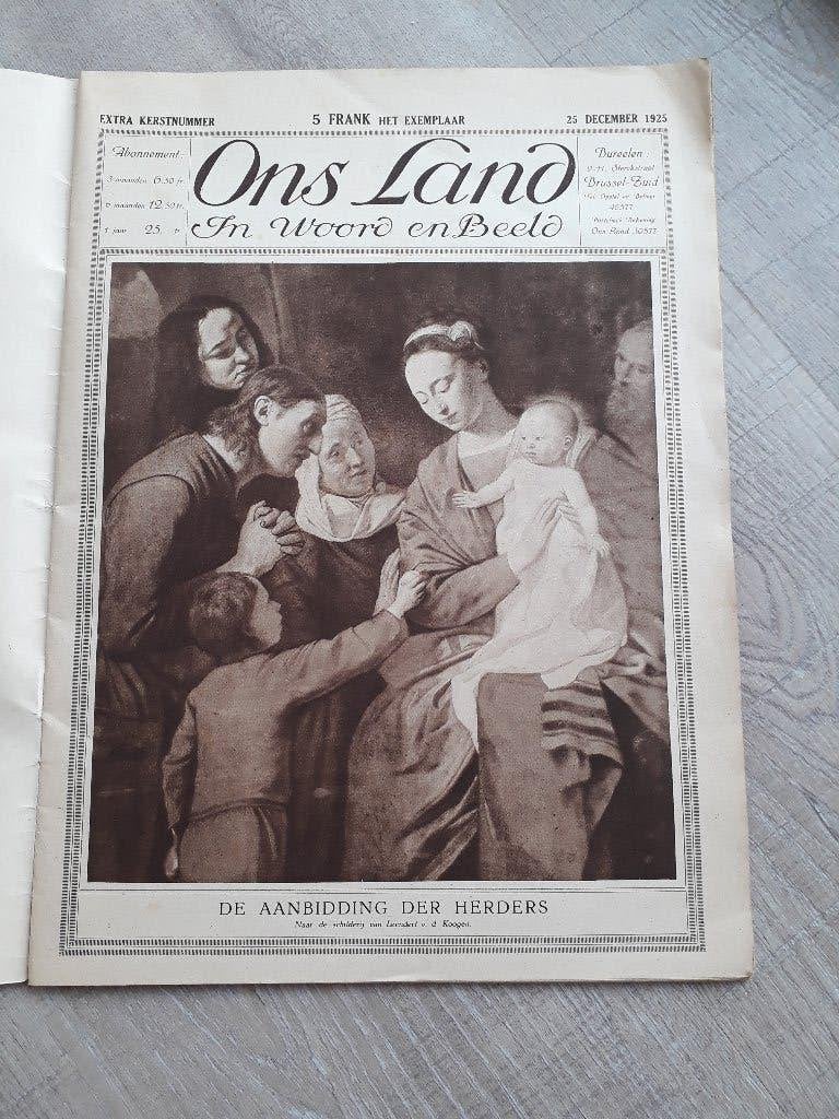 Tijdschrift : Ons land in beeld (België), Ophalen of Verzenden, 20e eeuw of later, Gelezen