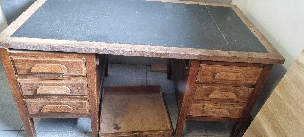 antieke bureau, Ophalen