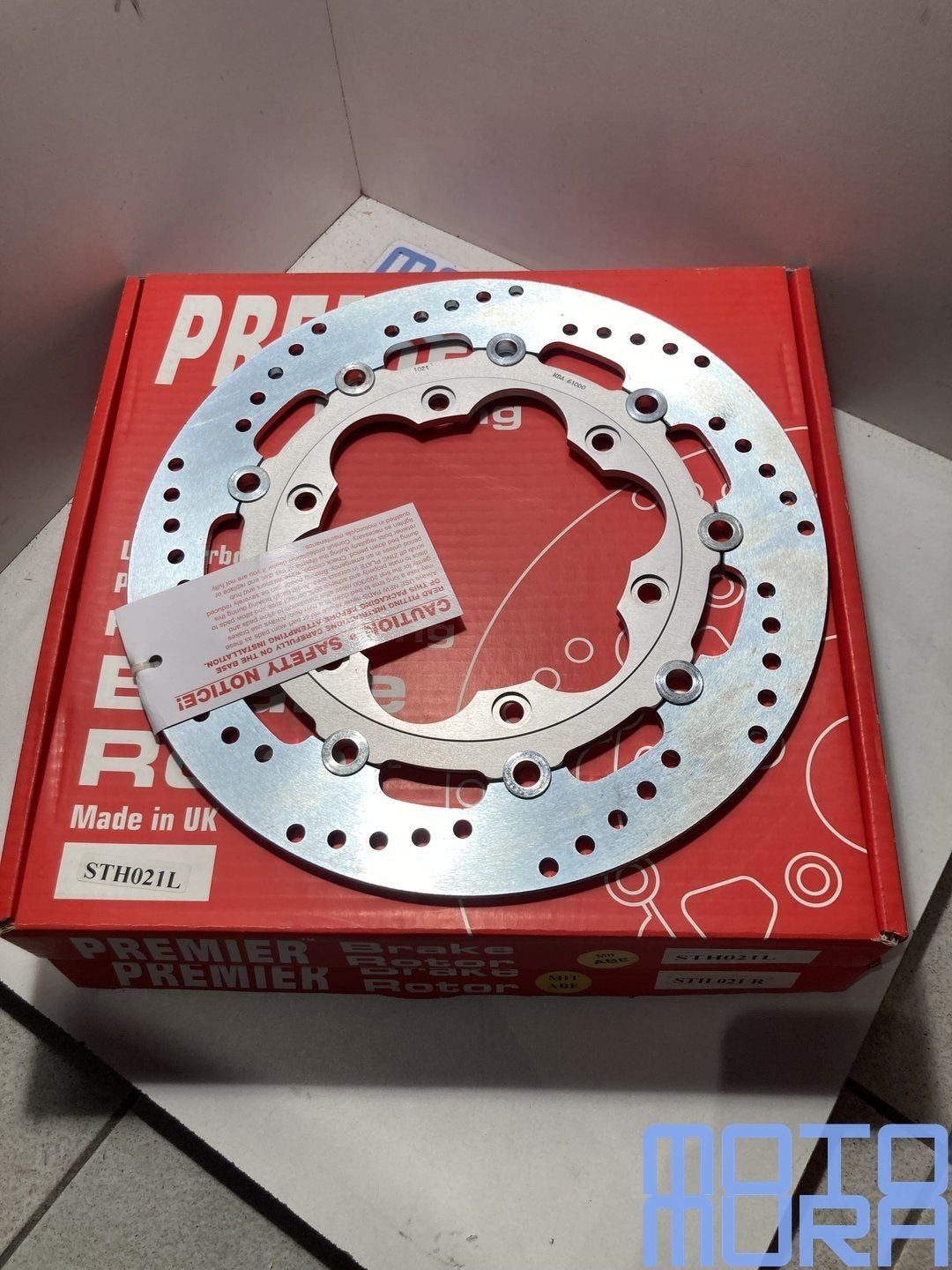 Premier MD1021 remschijf Honda NTV 600 650 VF 750 VT 1100 19, Motos, Neuf, -, -, -