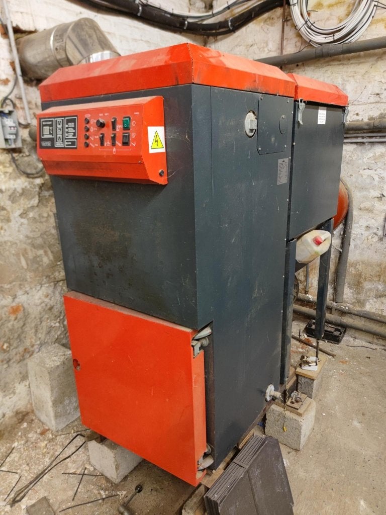 Chaudière à pellets VERNER A25, Doe-het-zelf en Bouw, Ophalen, Gebruikt, Cv-ketel of Combi-ketel