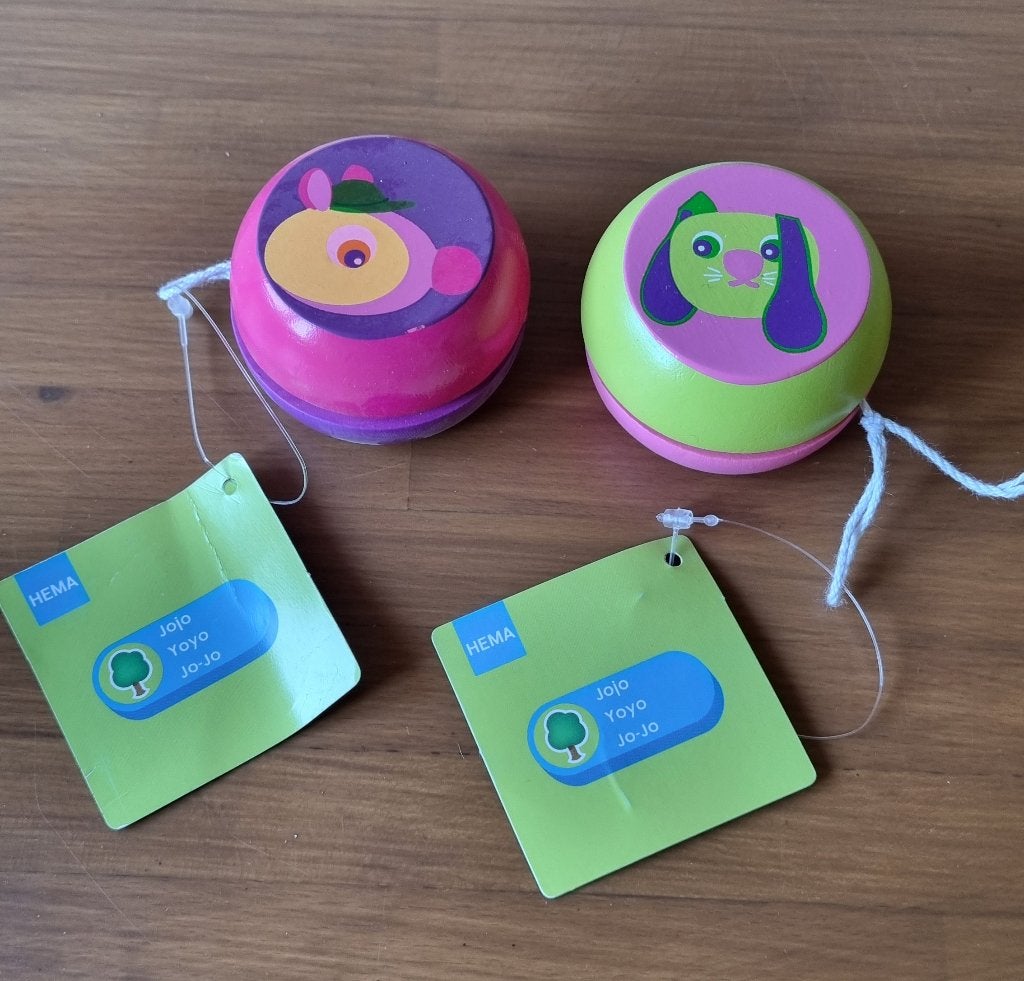 houten jojo, Kinderen en Baby's, Speelgoed | Houten speelgoed, Ophalen of Verzenden, Nieuw, Overige typen