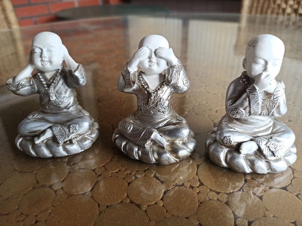 boeddha's kl H Z en Z, Tuin en Terras, Ophalen, Nieuw, Kunststof, Boeddhabeeld