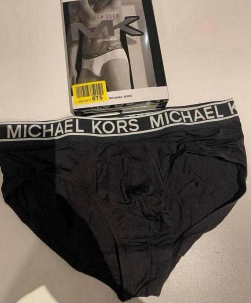 Michael Kors Microfiber Mesh Slip, Verzenden, Zwart, Slip