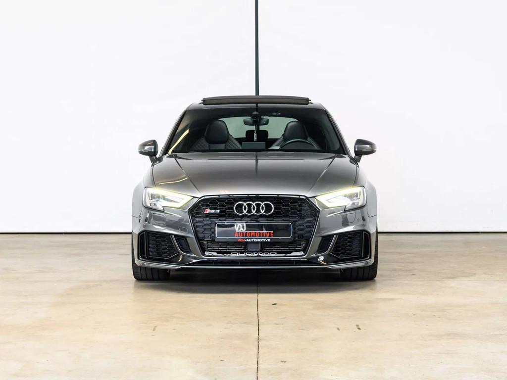 Audi RS3 Sportback 2.5 TFSI | GARANTIE | PANO | KUIPSTOELEN, Autos, Cuir, Argent ou Gris, Achat, 2480 cm³