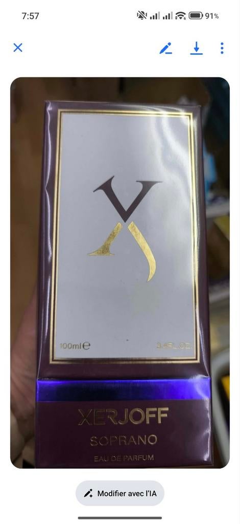 Parfum xerjoff, Enlèvement