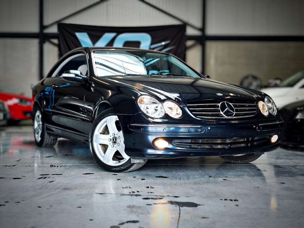 Mercedes-benz avantgarde clk 240 automaat, Auto's, Mercedes-Benz, Automaat, Blauw, Bedrijf, Onderhoudsboekje