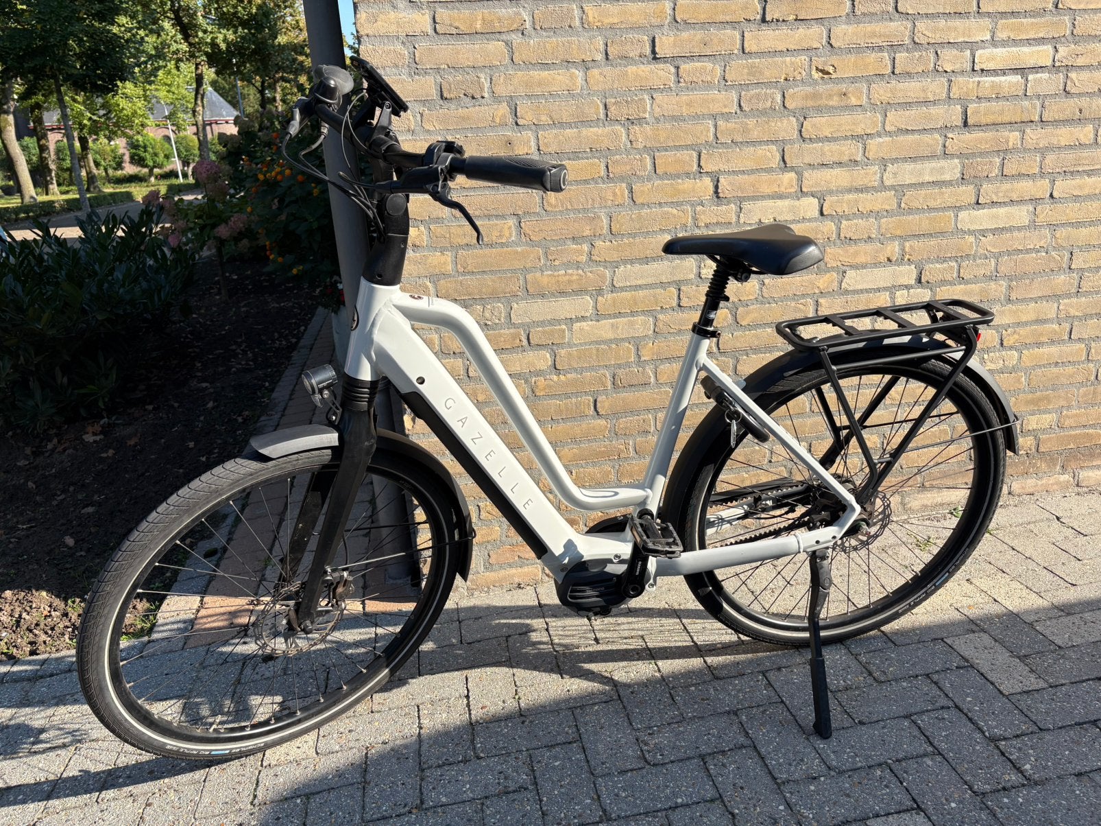 Gazelle Chamonix C5 (bj. 2023 / km. 4800) 630wh als nieuw!, 51 à 55 cm, 50 km par batterie ou plus, Comme neuf, Enlèvement