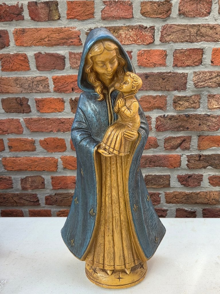 Vintage Merlini V17 Maria met Kind, Enlèvement