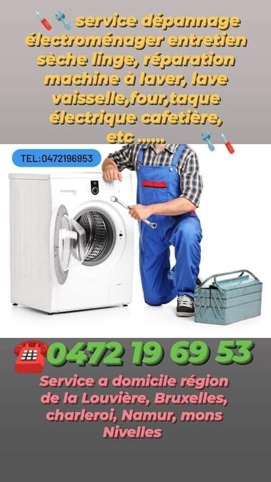 Réparation électroménager service rapide a domicile, Electroménager, Enlèvement ou Envoi