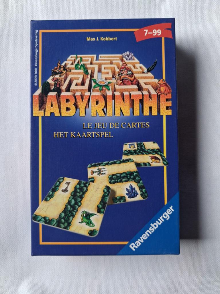 Labyrinthe – het kaartspel – nieuw (enkel geopend), Hobby & Loisirs créatifs, Jeux de société | Jeux de cartes, Neuf, 1 ou 2 joueurs