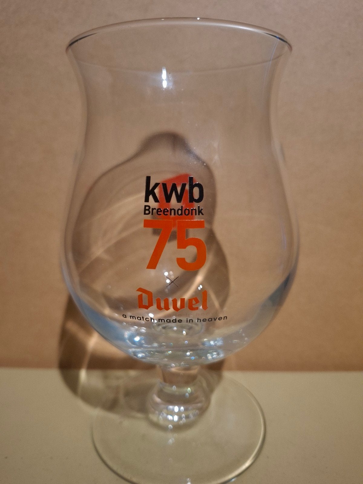 Verre Duvel 75 ans | kwb breendonk, Enlèvement ou Envoi, Duvel