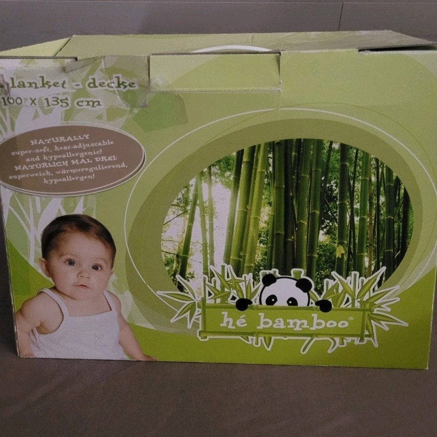 Hé Bamboo dekentje, Kinderen en Baby's, Ophalen, Ademend, Overige merken, Zo goed als nieuw