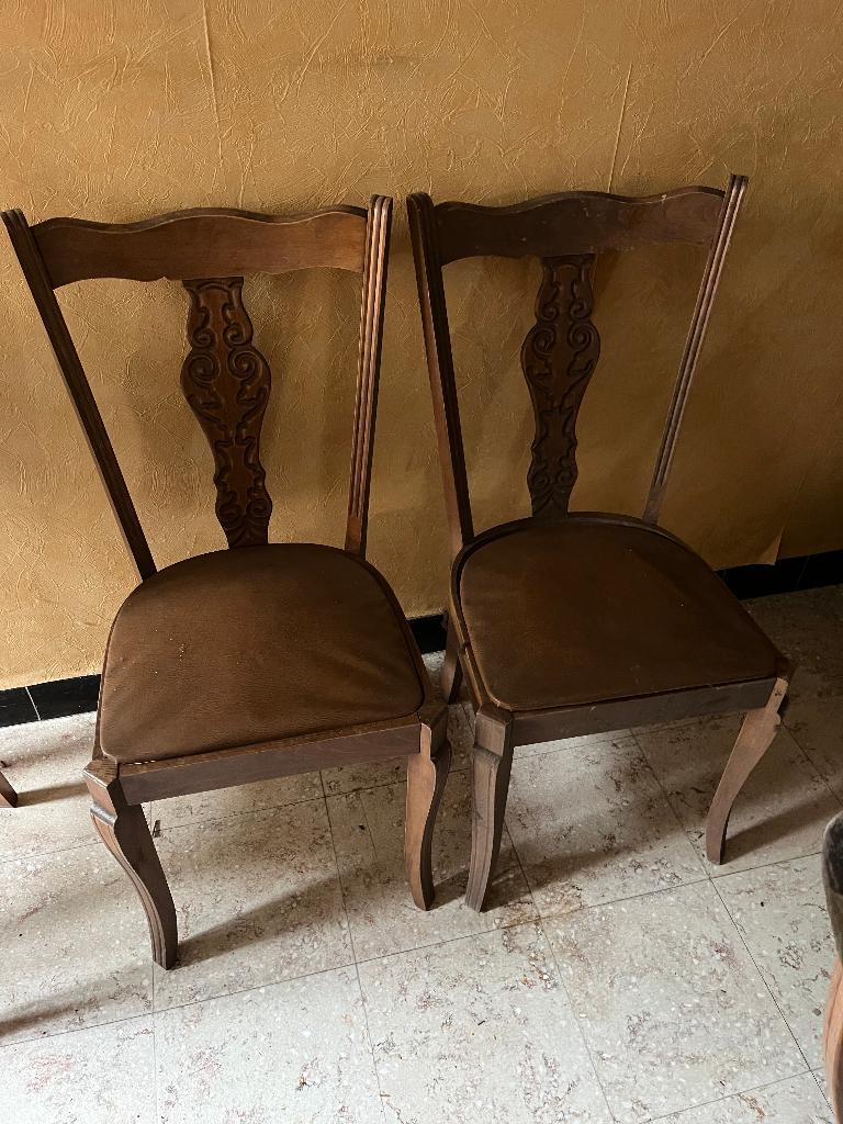 2 antieke stoelen, Antiek en Kunst, Ophalen