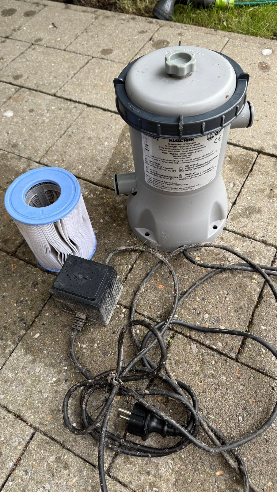 Bestway filterpomp, Tuin en Terras, Ophalen, Zo goed als nieuw