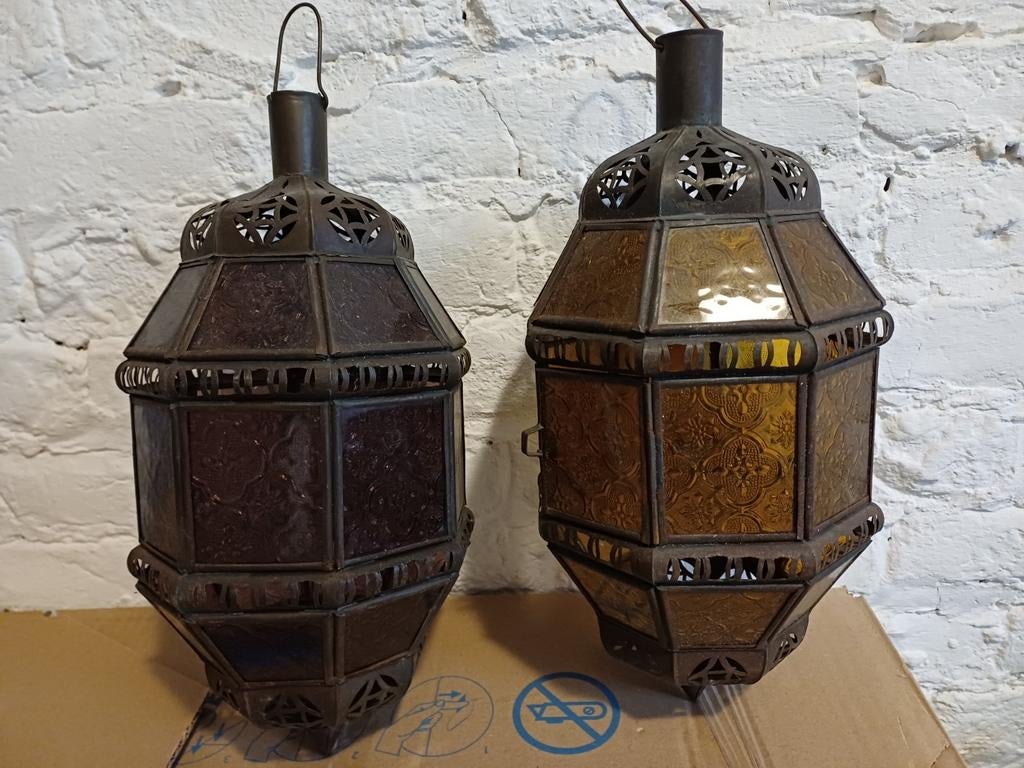Plafonnier/lustre orientaux, Enlèvement