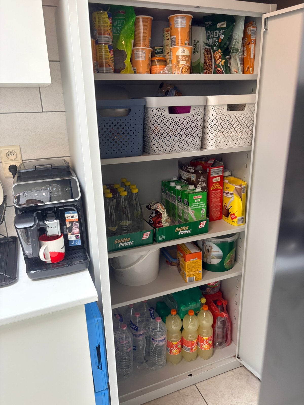 Metalen archief kast, Huis en Inrichting, Ophalen, Zo goed als nieuw