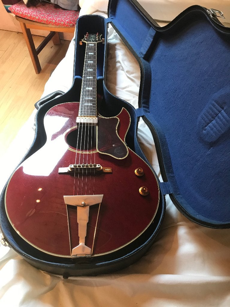 epiphone howard robert gitaar, Musique & Instruments, Enlèvement ou Envoi, Utilisé, Hollow body, Epiphone